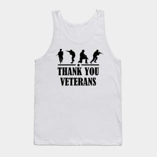 Thank You Veterans Tank Top